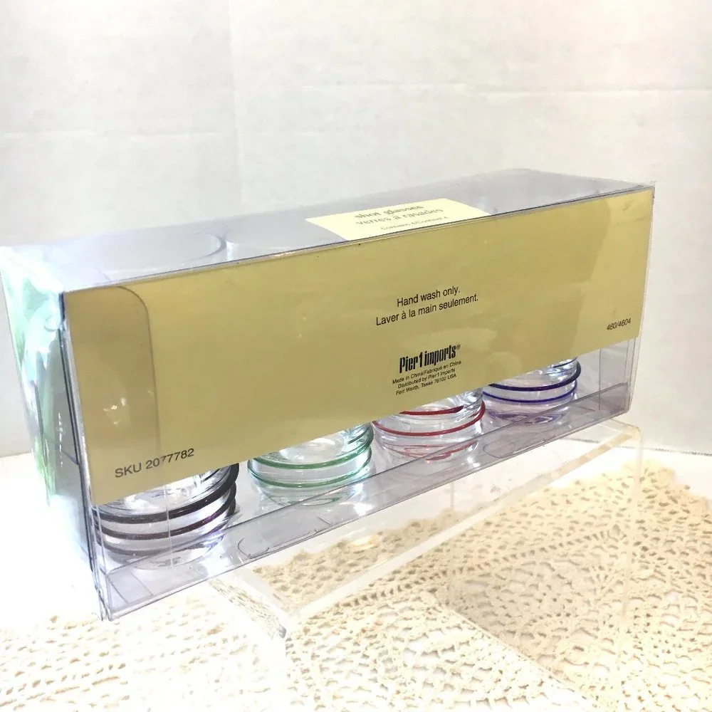 Pier 1 Import Shot Glasses Verres a Rasades